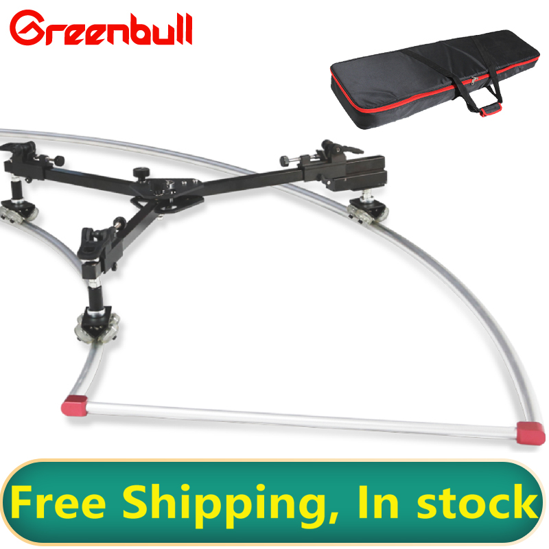 Camera Slider Rail - Slider per Fotocamera Portatile GreenBull, Binario