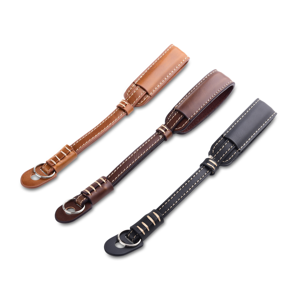 Camera Strap Leather - Cinturino da polso in pelle per