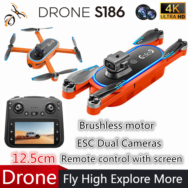 Photography Drone - 2025 S186 Drone Professionale 4K HD