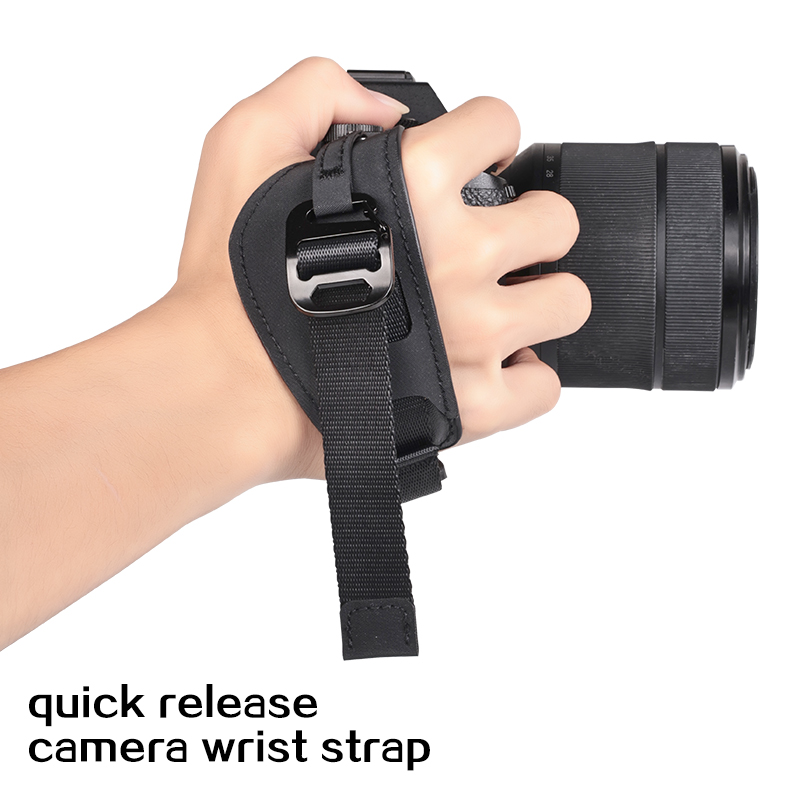Camera Strap Leather - Maniglia per cinturino da polso per