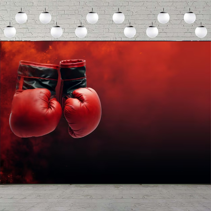 Photography Dark Cloth - Guantoni da boxe rossi Fondale fotografico