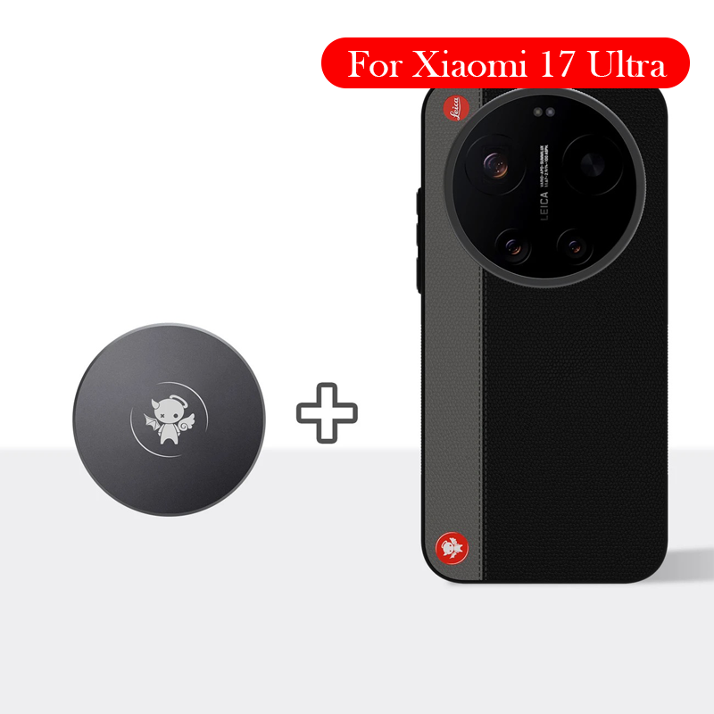 Photography Kit Xiaomi 17 Ultra - Custodia Magnetica Originale in Pelle per