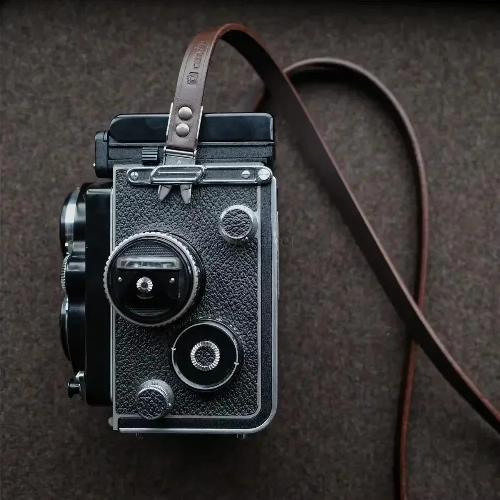 Camera Strap Leather - Tracolla per fotocamera in pelle adatta