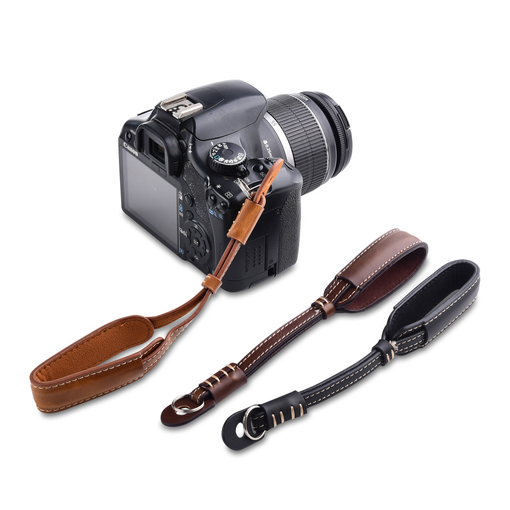 Camera Strap Leather - Cinghia da polso ad anello in