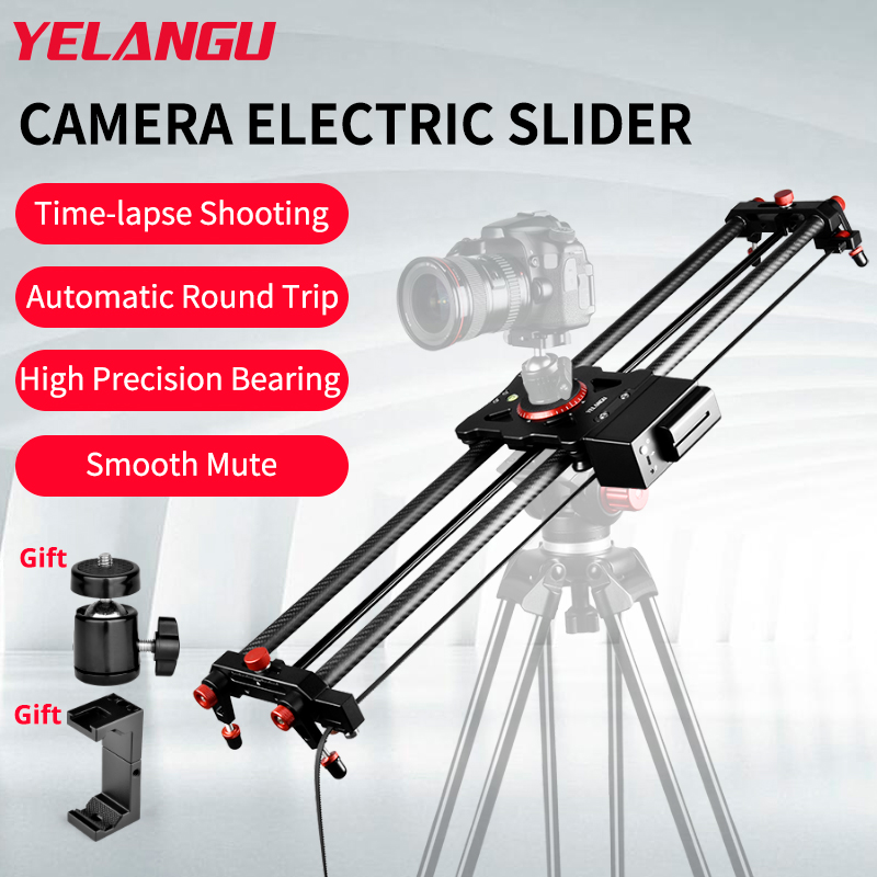 Camera Slider Rail - Cursore elettrico professionale per videocamera DSLR