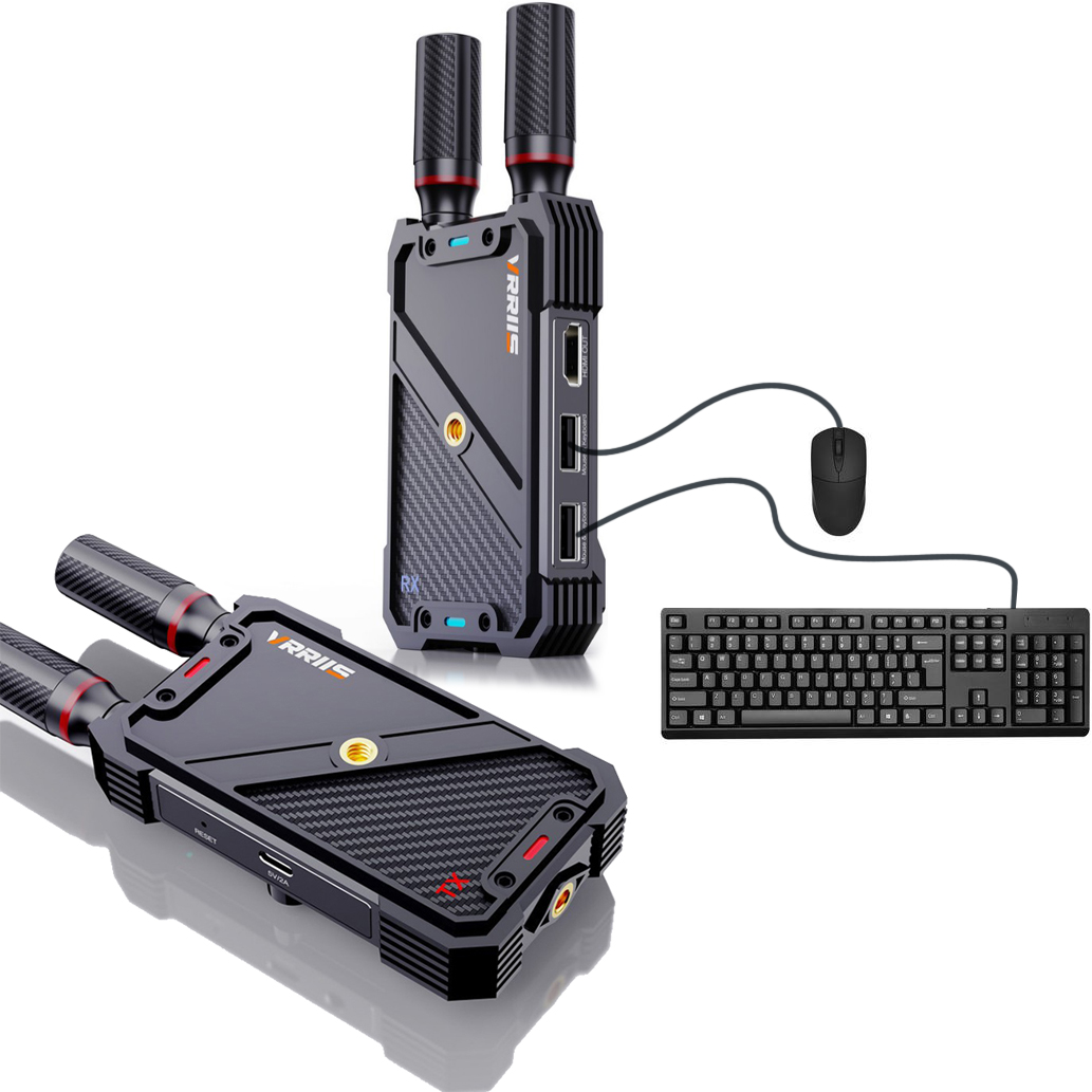 Photography Videography - VRRIIS WL082K 400m Wireless HDMI KVM