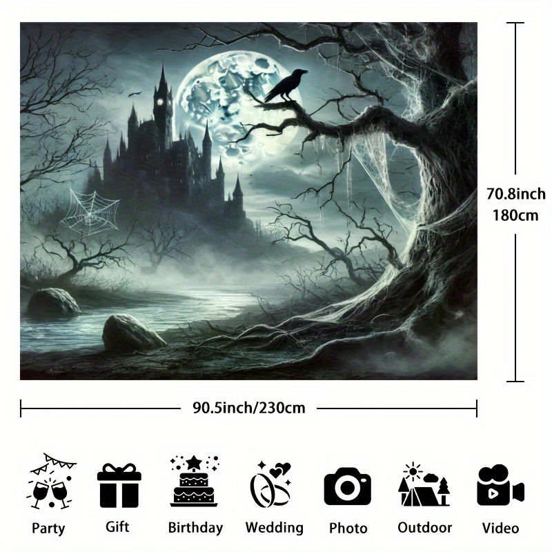 Panno per sfondo di Halloween  - Photography Dark Cloth recensione e prezzo