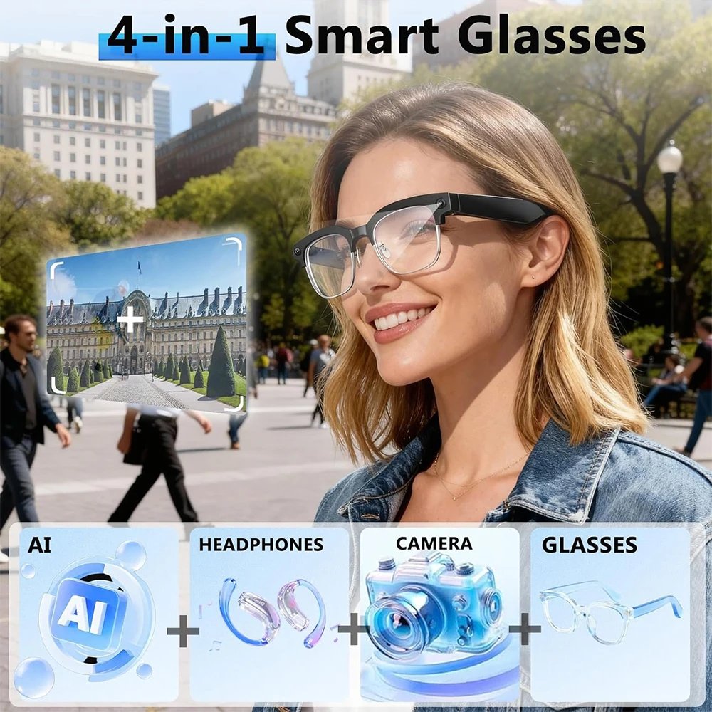 Occhiali Smart AI 4K con Fotoc - Photography Videography recensione e prezzo