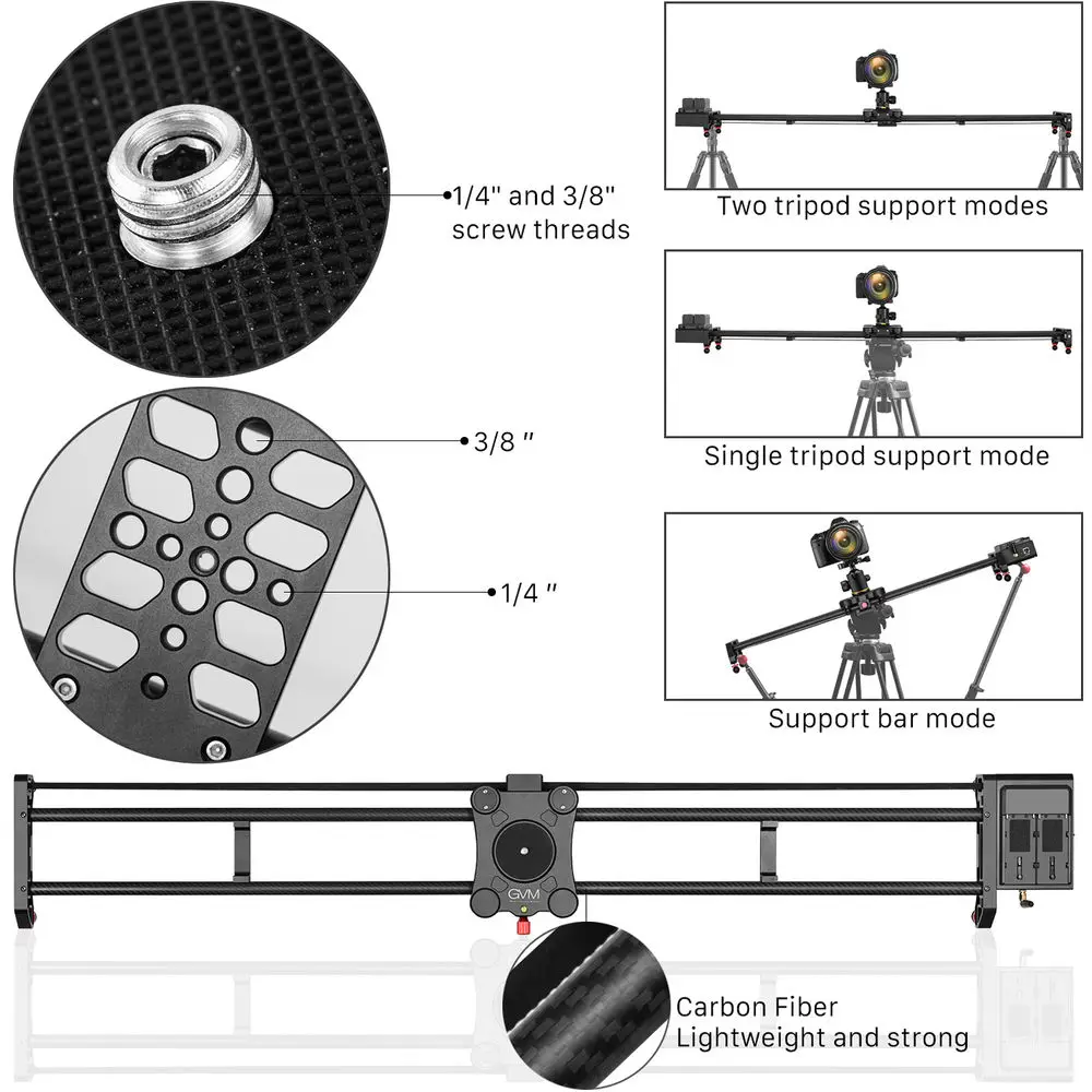Slider motorizzato per fotocam - Camera Slider Rail recensione e prezzo