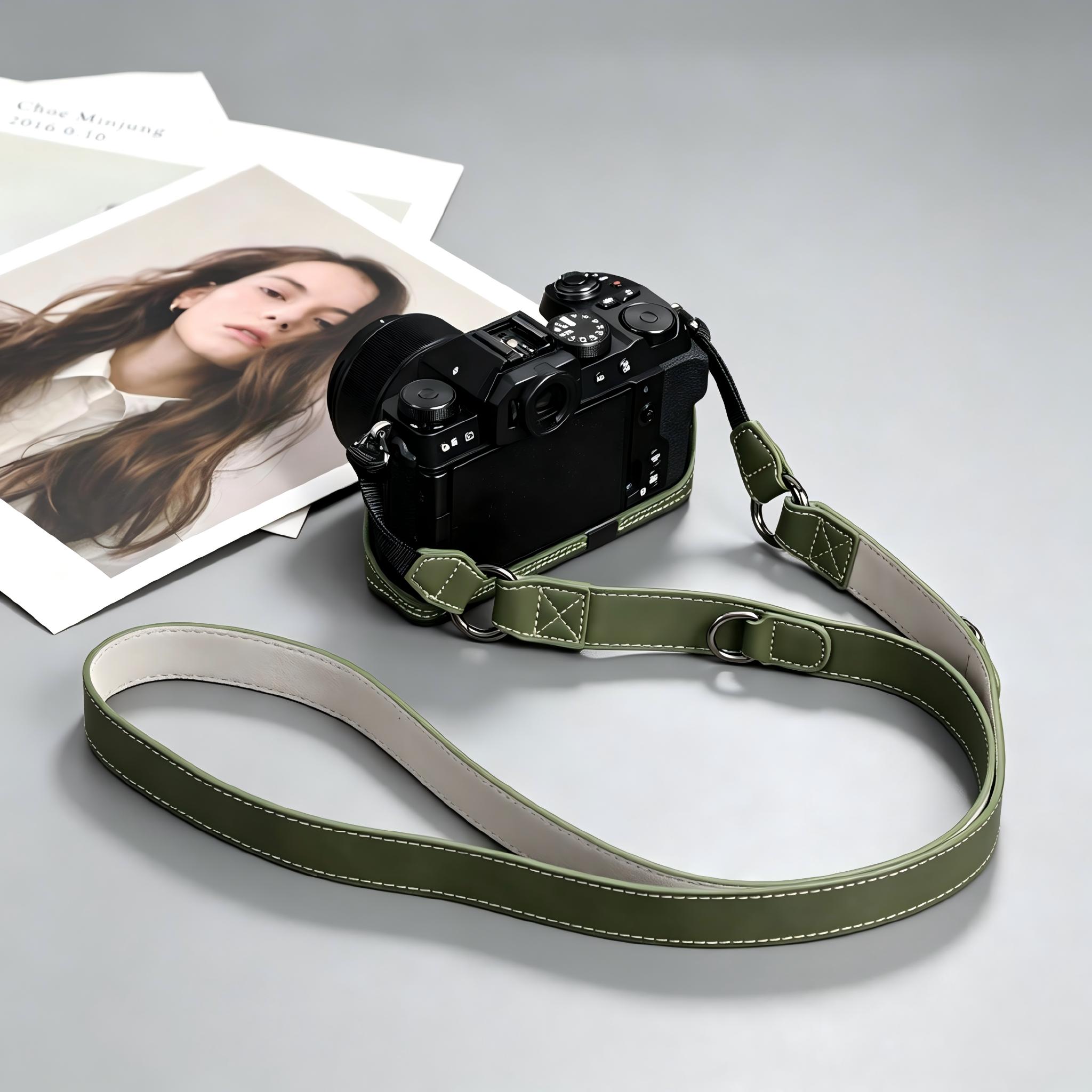 Cinghia per Fotocamera in Pell - Camera Strap Leather recensione e prezzo