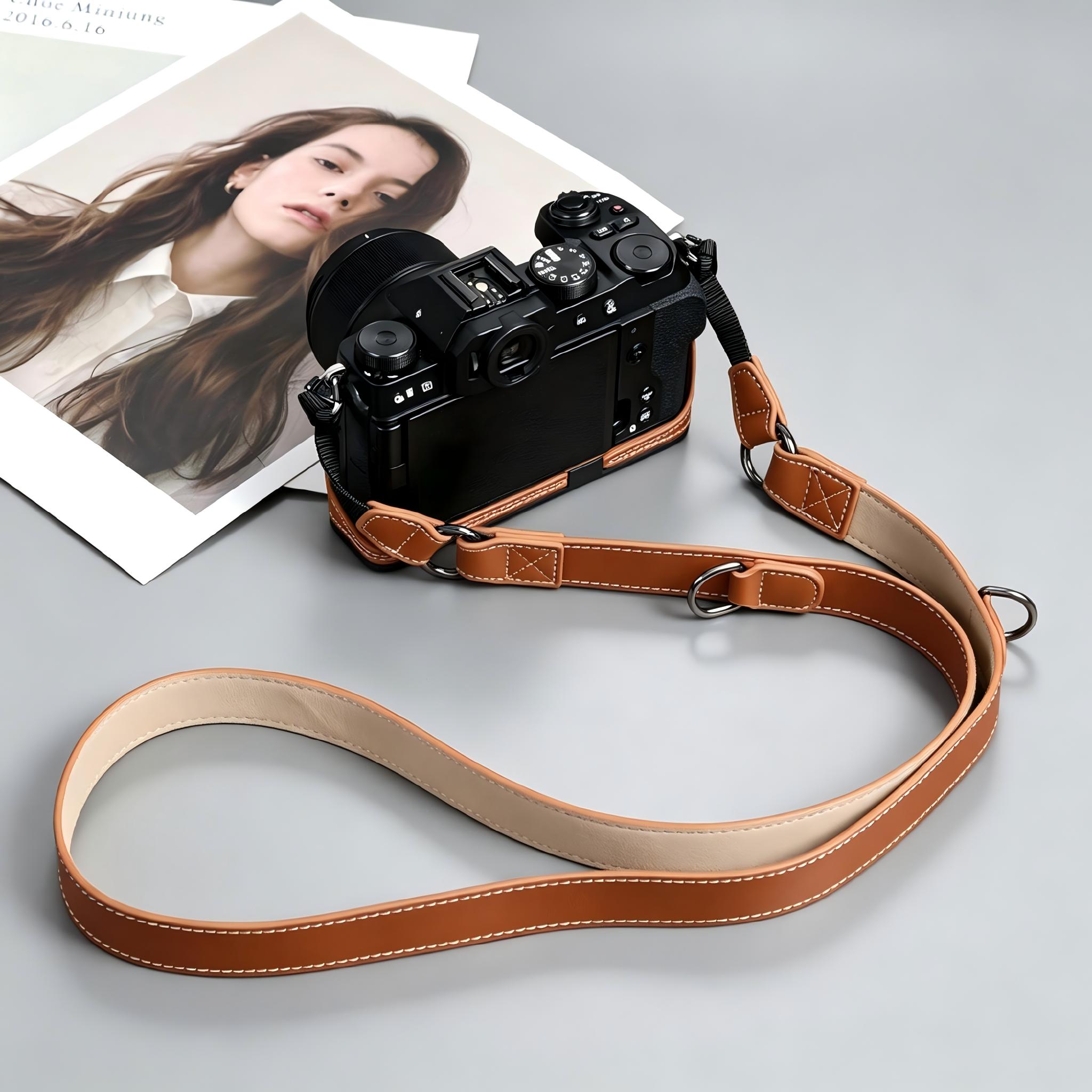 Cinghia per Fotocamera in Pell - Camera Strap Leather recensione e prezzo