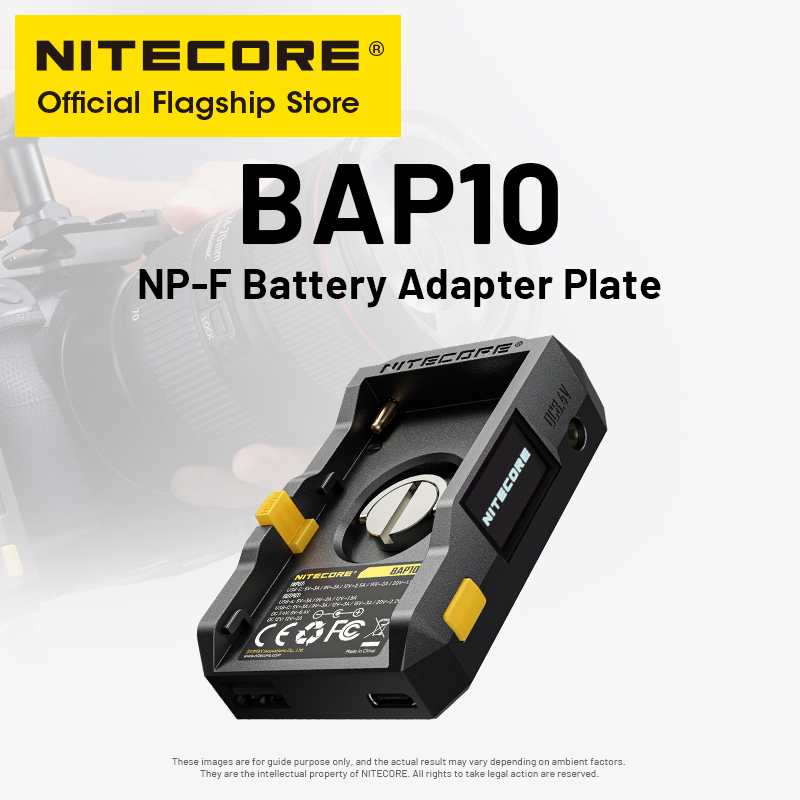 NITECORE BAP10 NP-F Piastra ad - Photography Videography recensione e prezzo