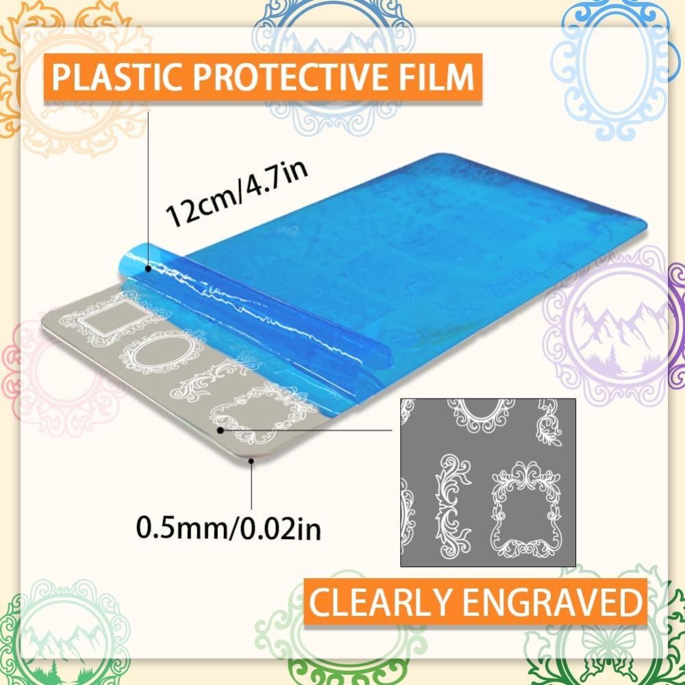 Set di 3 Piastre per Stamping  - Photography Types recensione e prezzo
