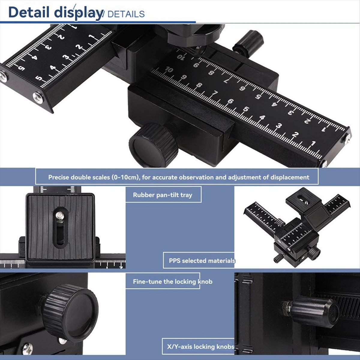 Slider per Macrofotografia a 4 - Camera Slider Rail recensione e prezzo