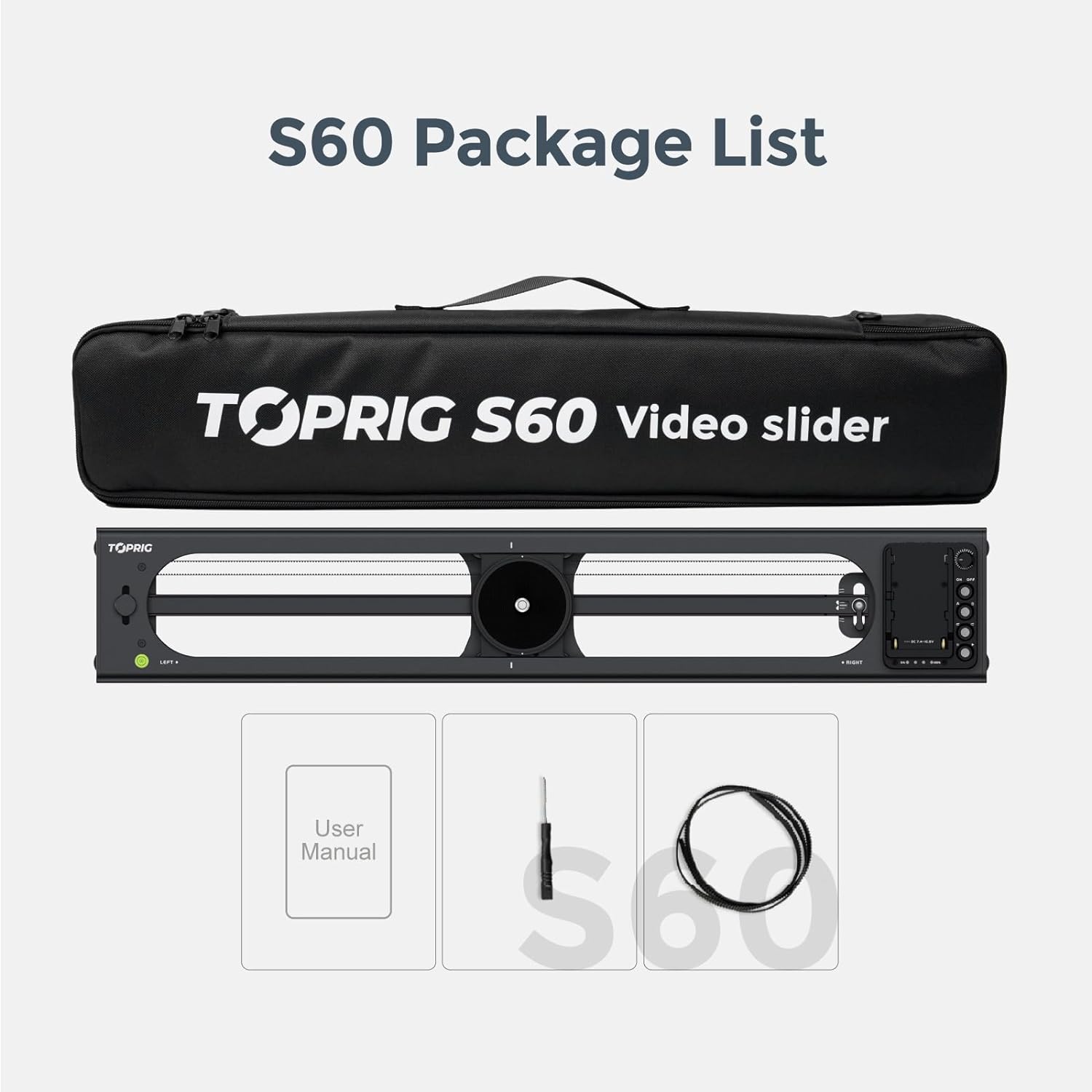 Accsoon Toprig S40 Cursore mot - Camera Slider Rail recensione e prezzo