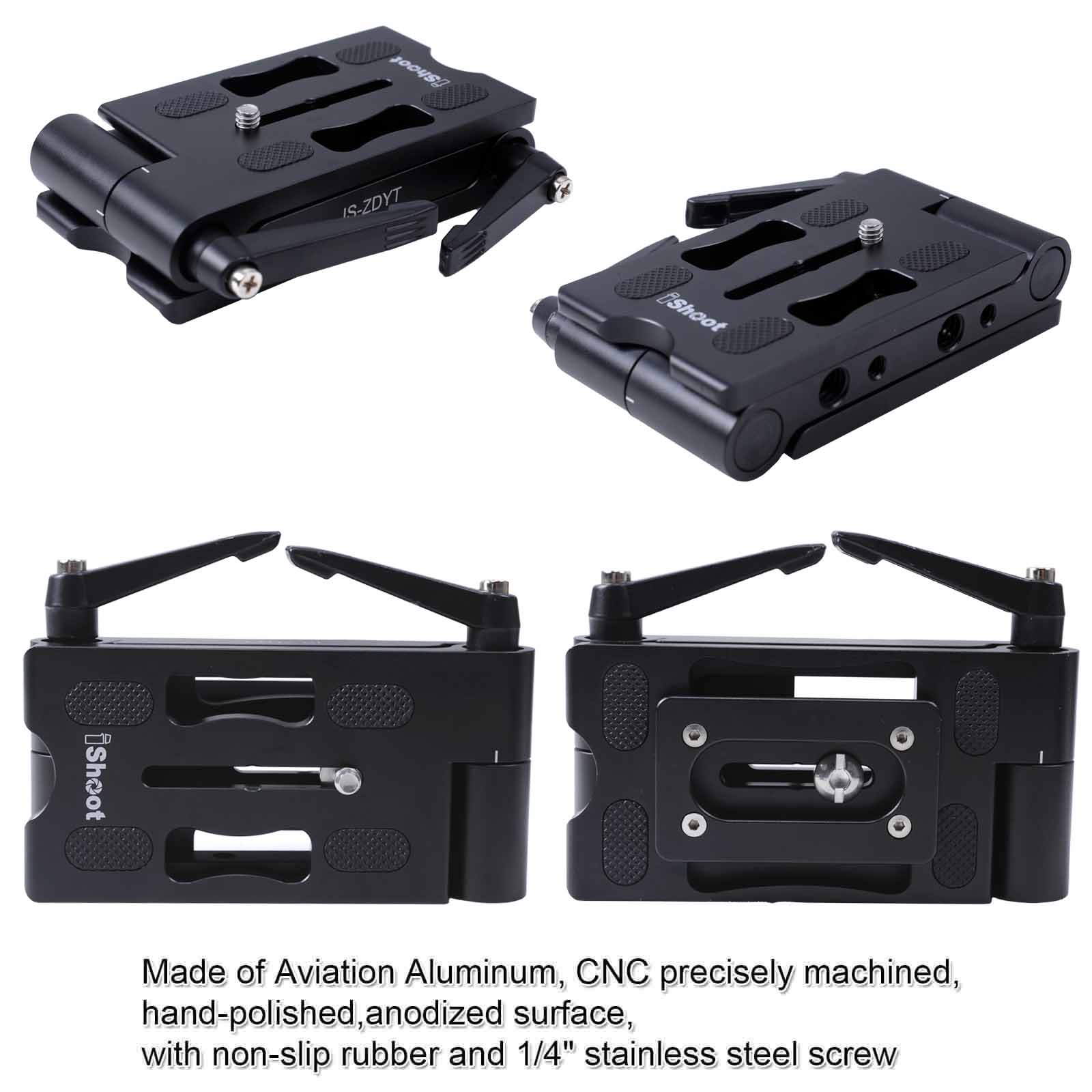 iShoot Z Flex Tilt Head Piastr - Camera Slider Rail recensione e prezzo
