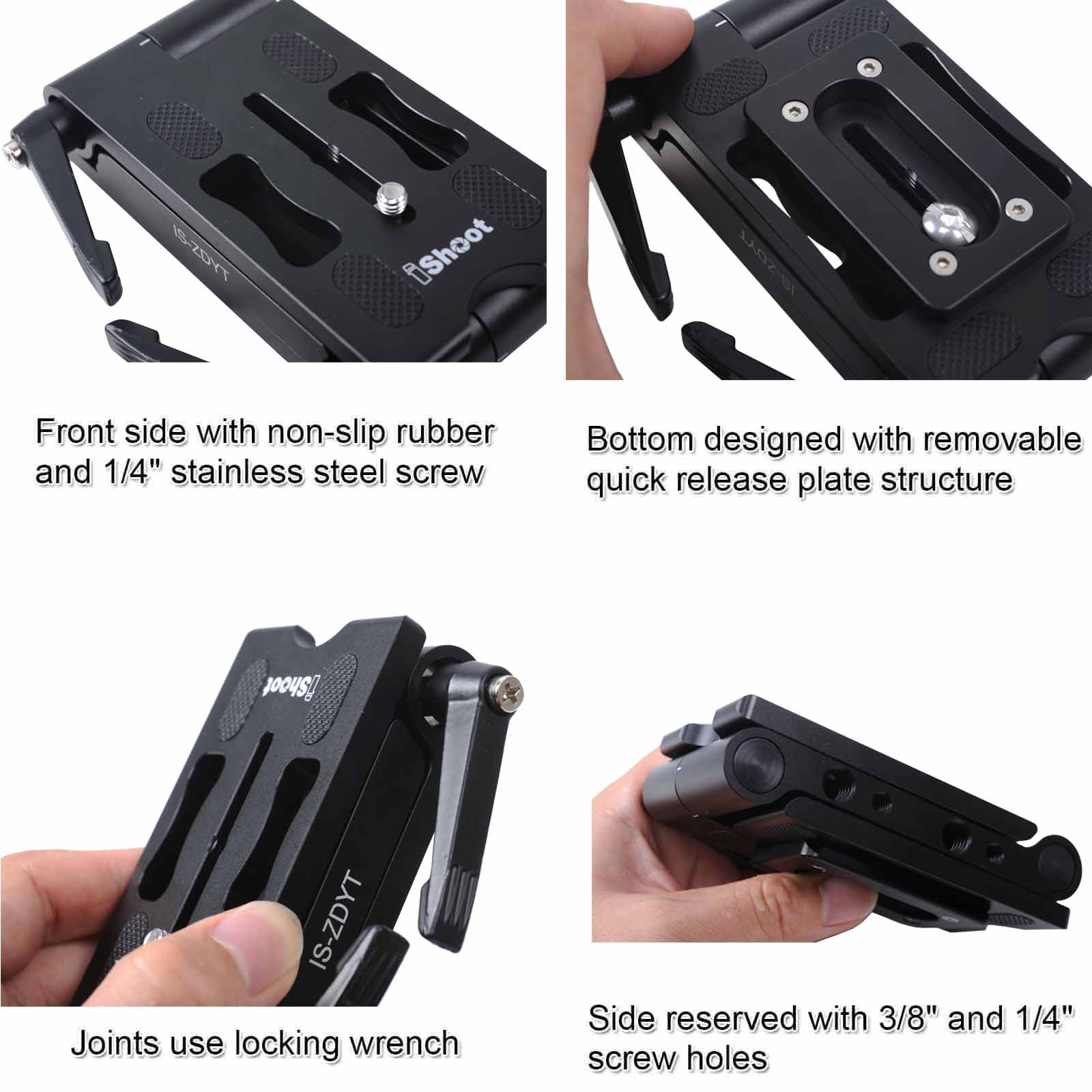 iShoot Z Flex Tilt Head Piastr - Camera Slider Rail recensione e prezzo