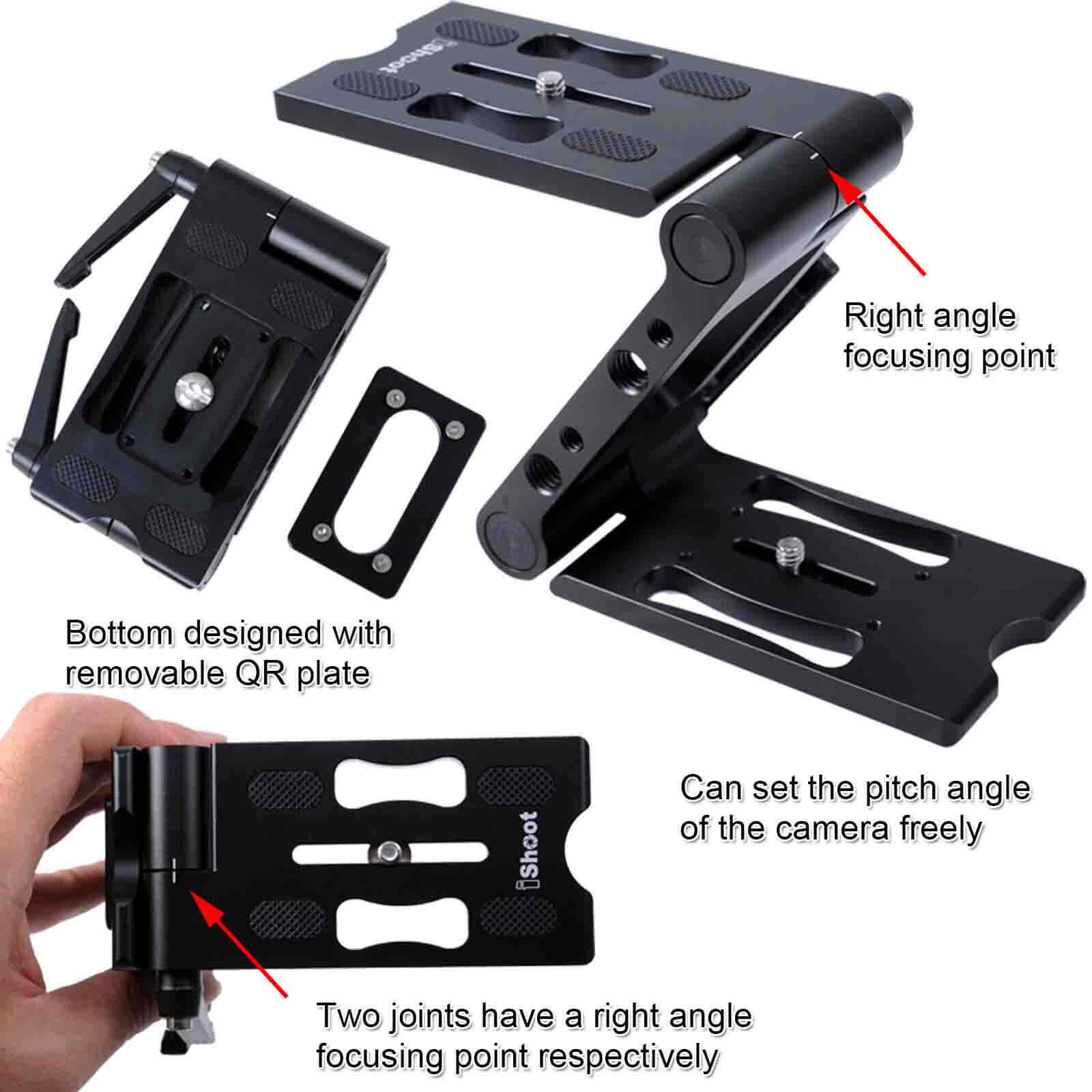 iShoot Z Flex Tilt Head Piastr - Camera Slider Rail recensione e prezzo