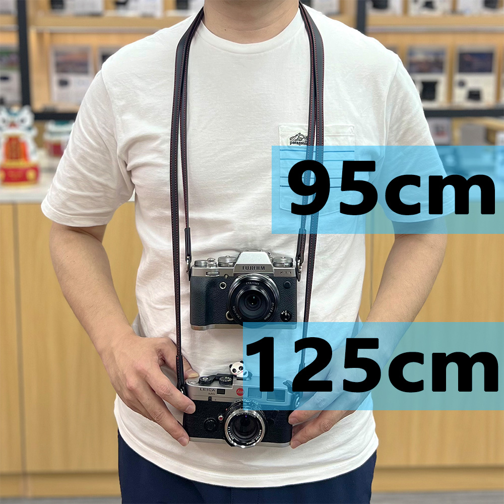 Tracolla in pelle 95 cm 125 cm - Camera Strap Leather recensione e prezzo