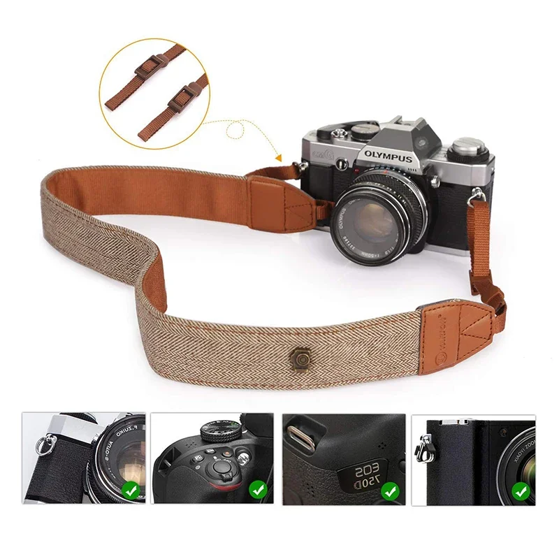Tracolla Portatile Regolabile  - Camera Strap Leather recensione e prezzo